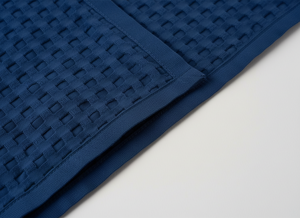 Serene Waffle Throw Blanket