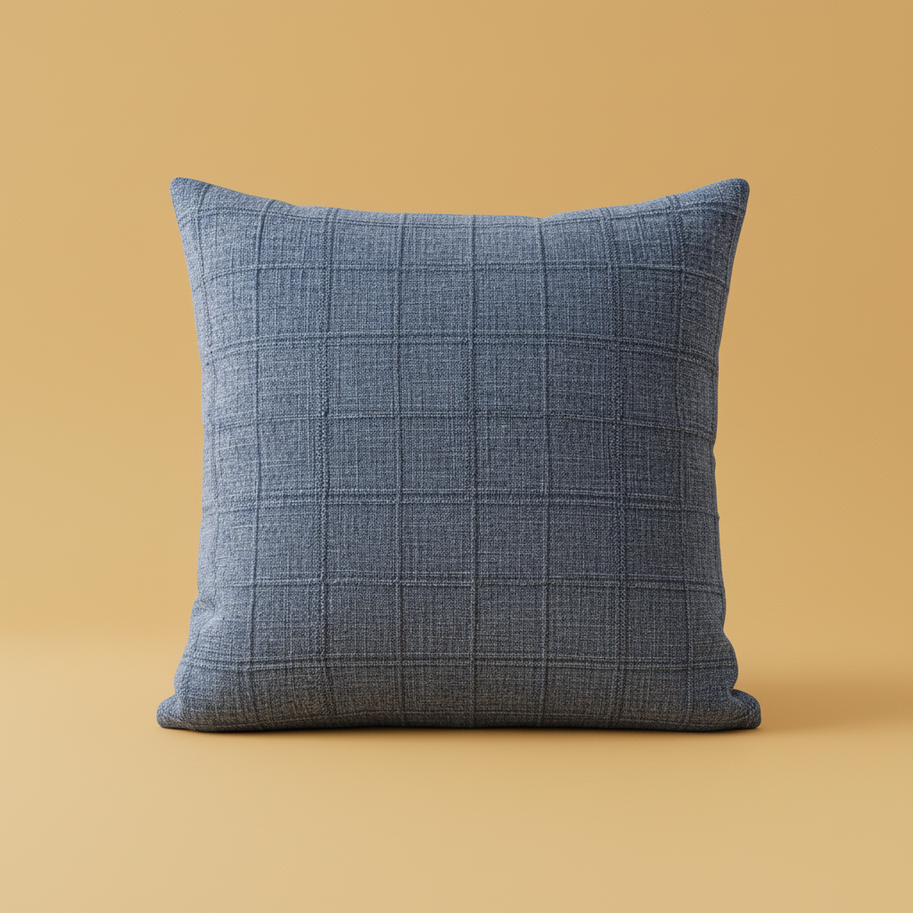 Serene Check Pillow Covers