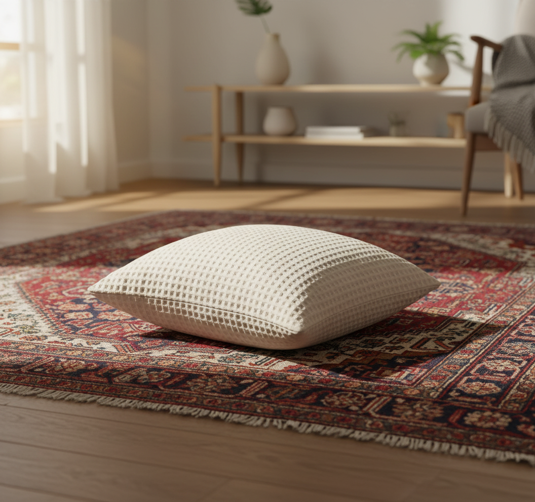 Serene Waffle Pillow Covers