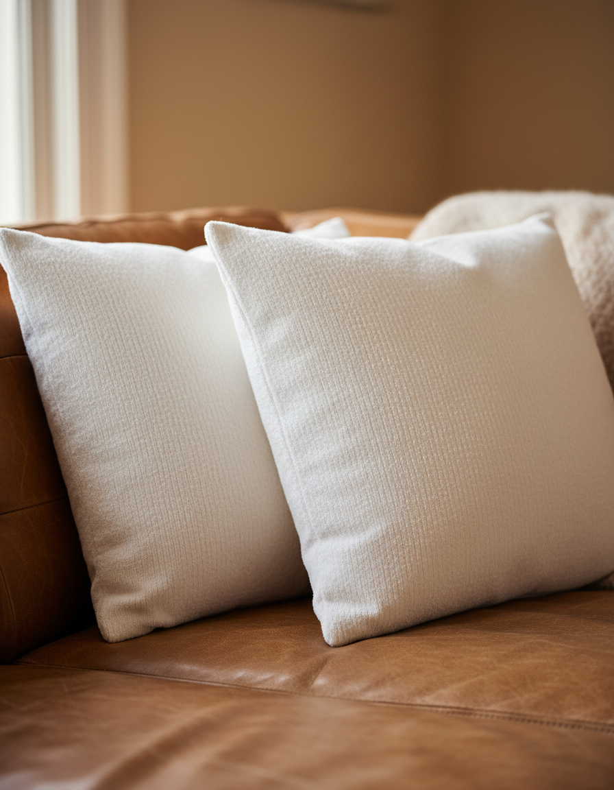 Serene Teddy Pillow Covers