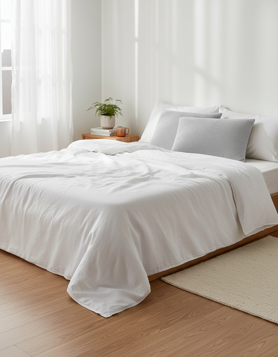 Serene Teddy Pillow Covers